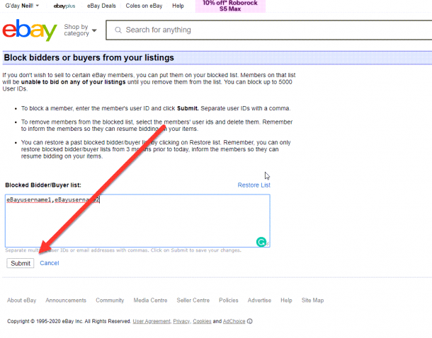 How to block a buyer on ebay – Step by Step Guide