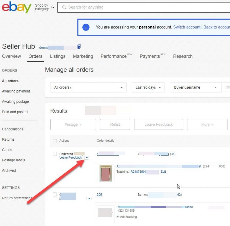 How To Find Buyers Email Address On eBay - Step by Step